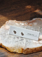 925 Silver Tiny Heart Stud Earrings