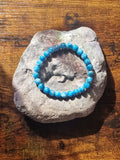 Blue Apatite Bracelet ~ 8mm