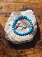 Blue Apatite Bracelet ~ 8mm