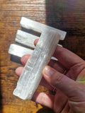 Raw Satin Spar Selenite Stick