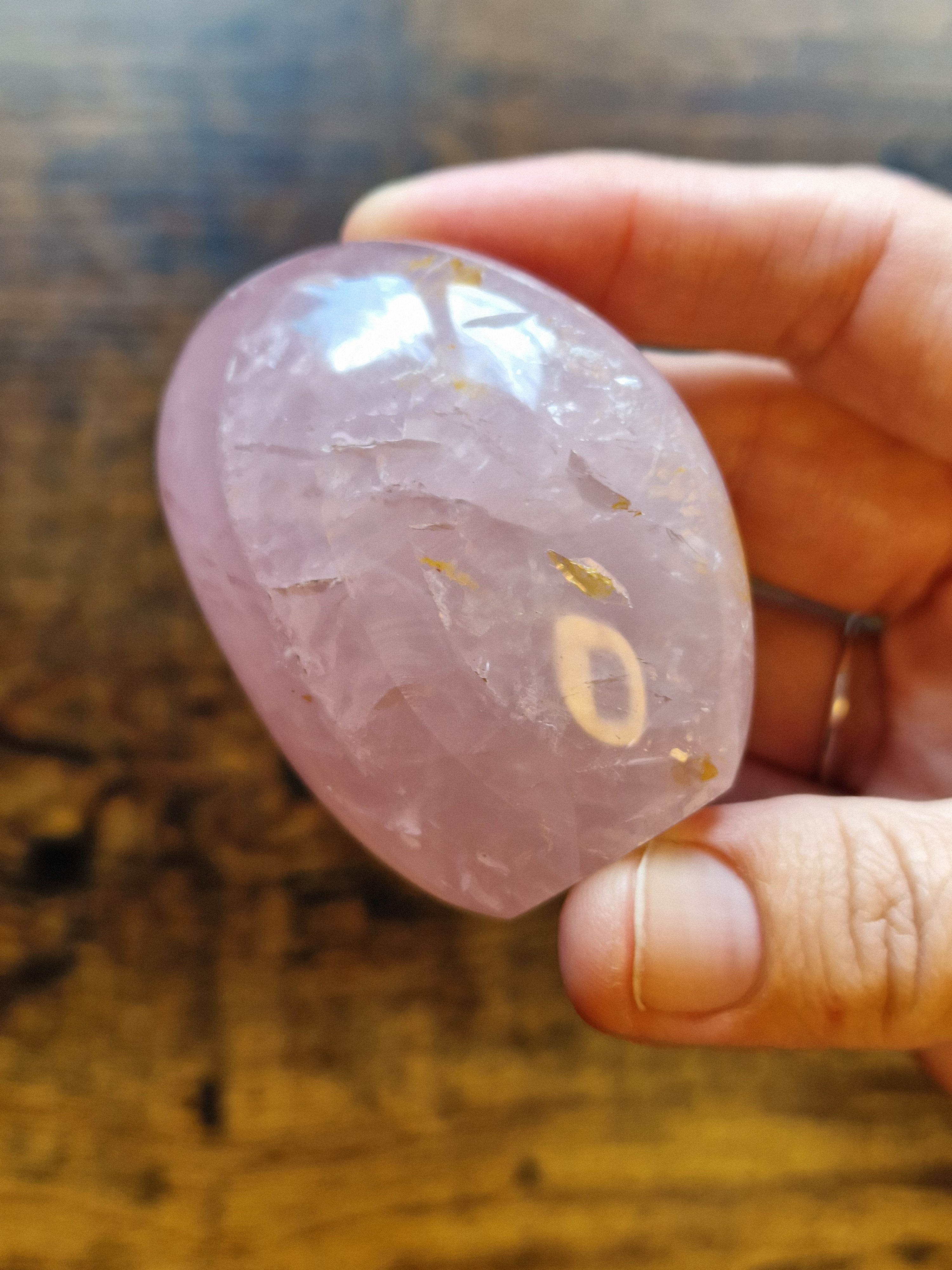 Mini Rose Quartz Freeform