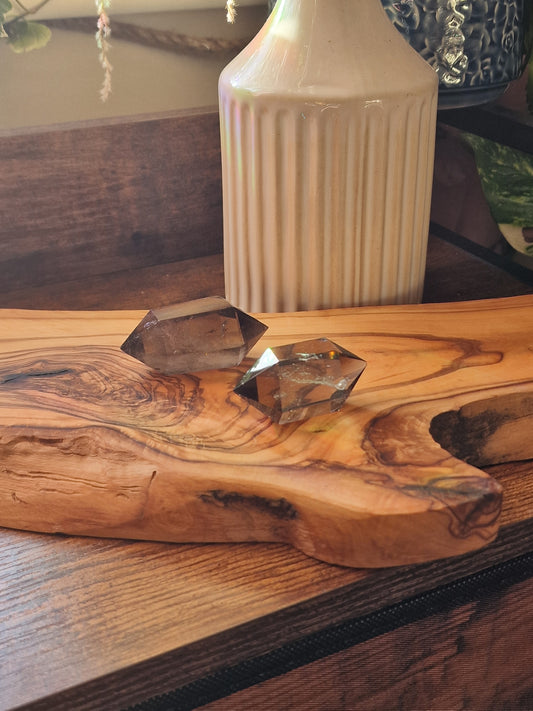 Smoky Quartz dt (chipped)