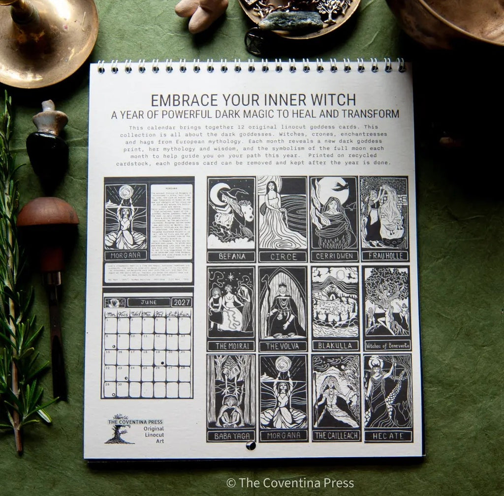 Sacred Witch 2027 Calendar