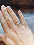 Kunzite Oval Ring