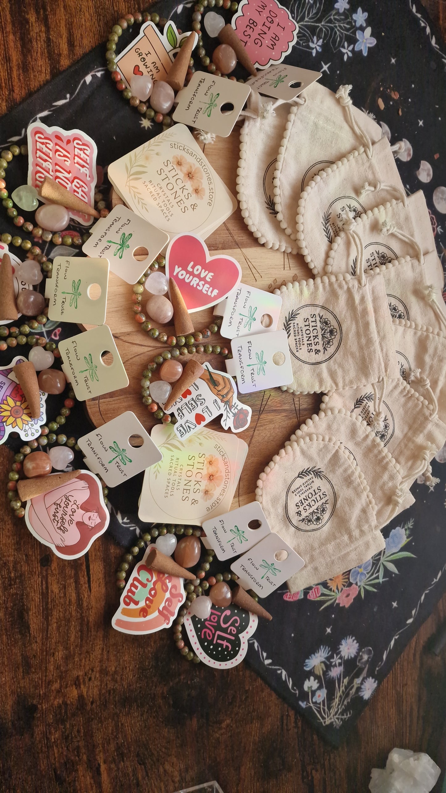 Crystal Gift Bags for Events & Circles