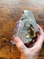 Amethyst & Calcite Cut Base • 1.03kg