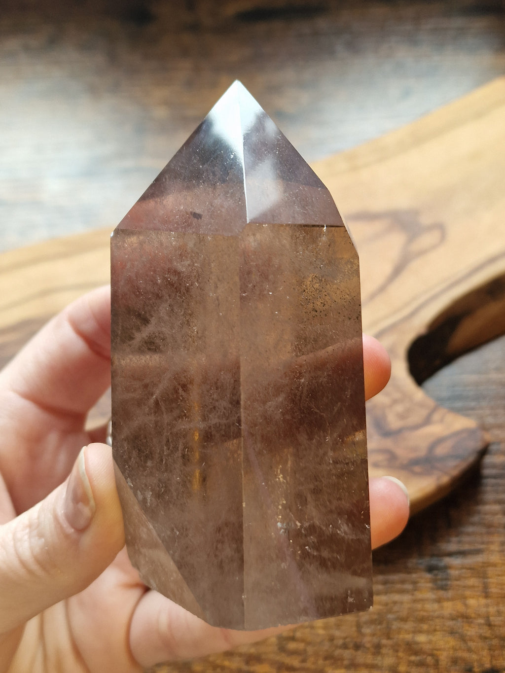 Smoky Quartz Tower