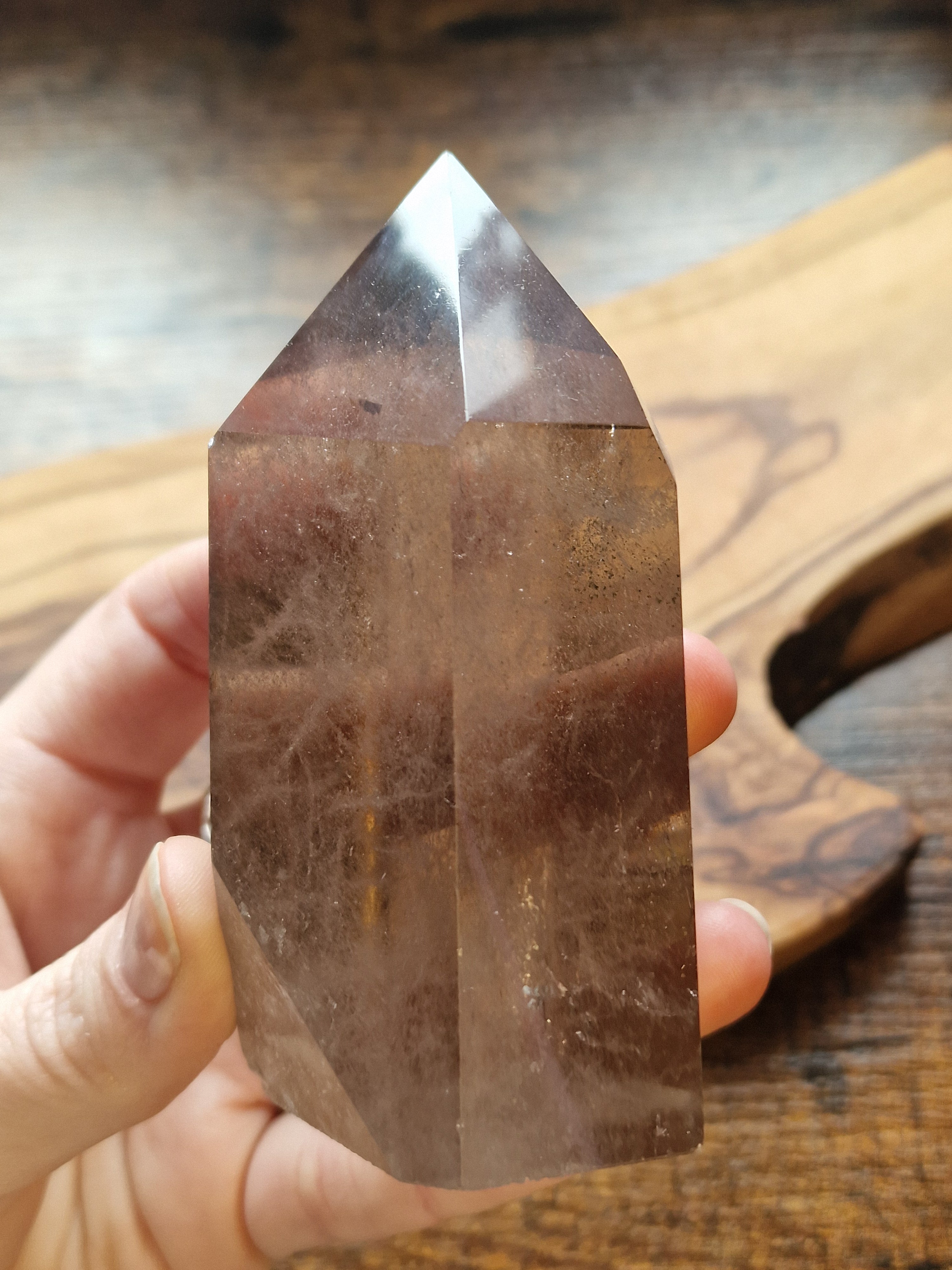 Smoky Quartz Tower