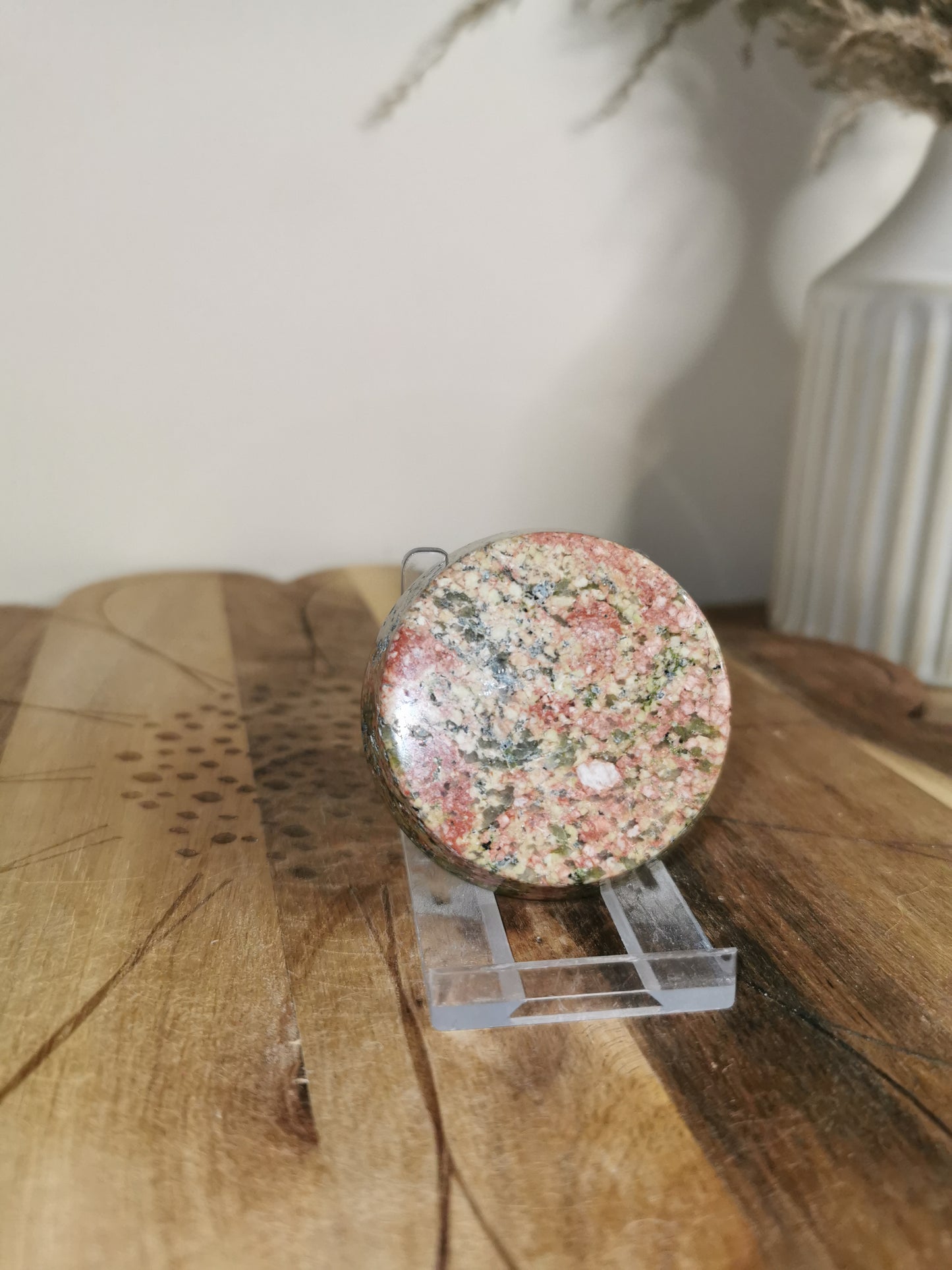 Unakite Round Dish