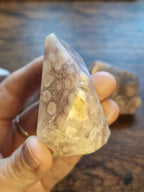 Pink Amethyst Flower Agate Freeform
