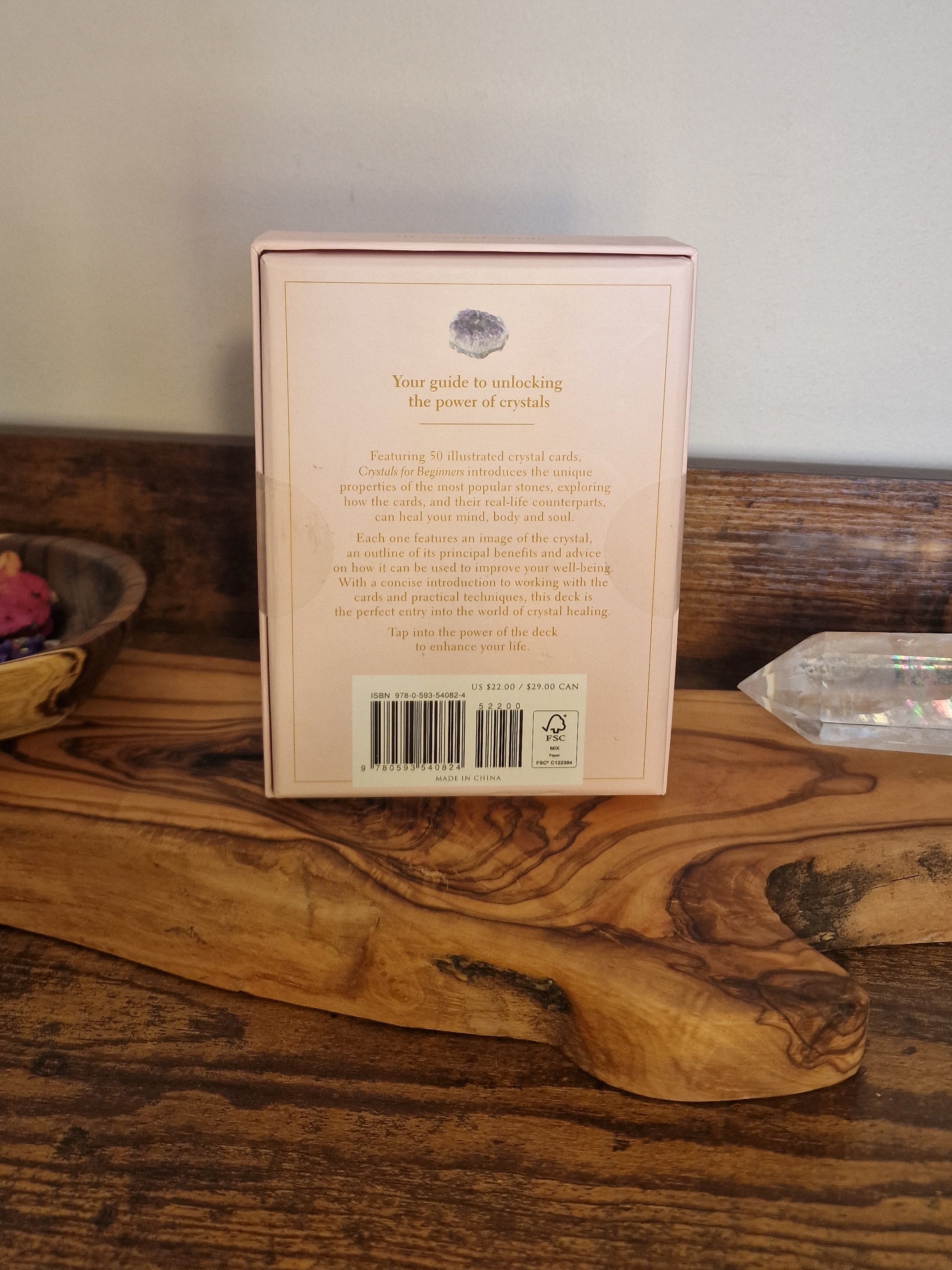 Crystals for Beginners ~ 50-Card Deck