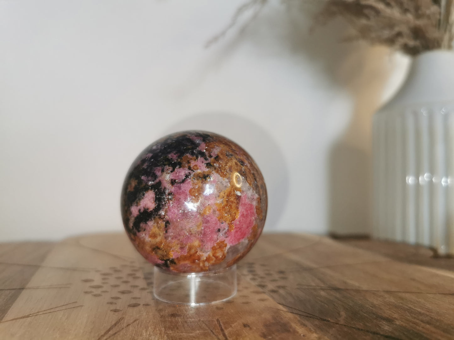 Rhodonite Spheres - Choose Your Own