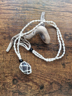 Cord Necklace with Optional Intuitive Tumble