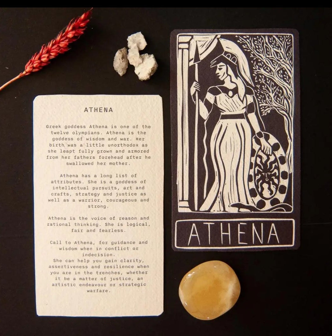 Dark Goddess Oracle Altar Cards